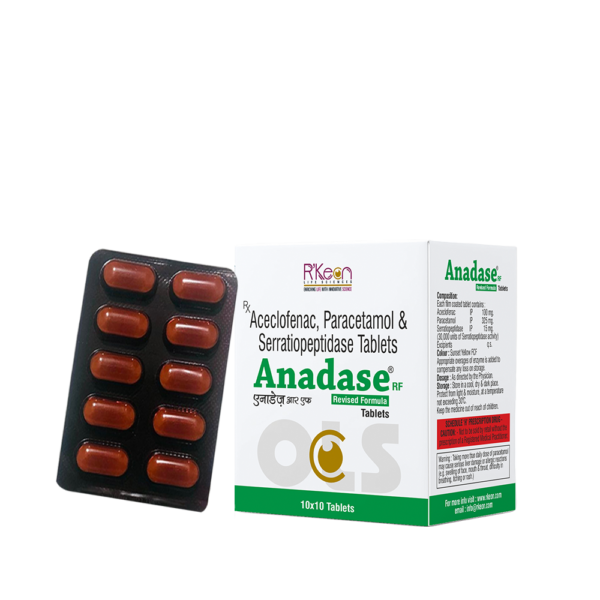 Anadase Tablets (10 tablets in 1 strip)